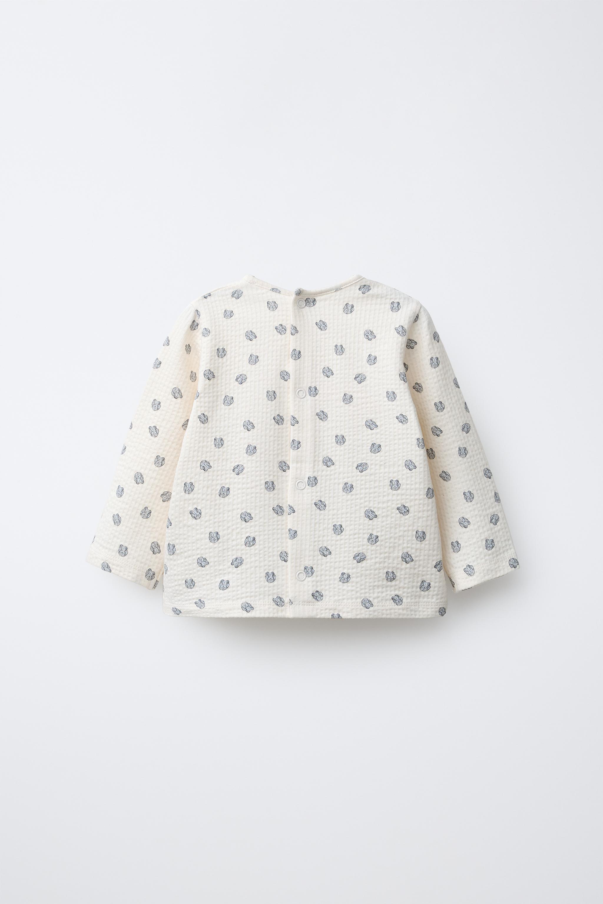 T-SHIRT TEXTURÉ LAPINS
